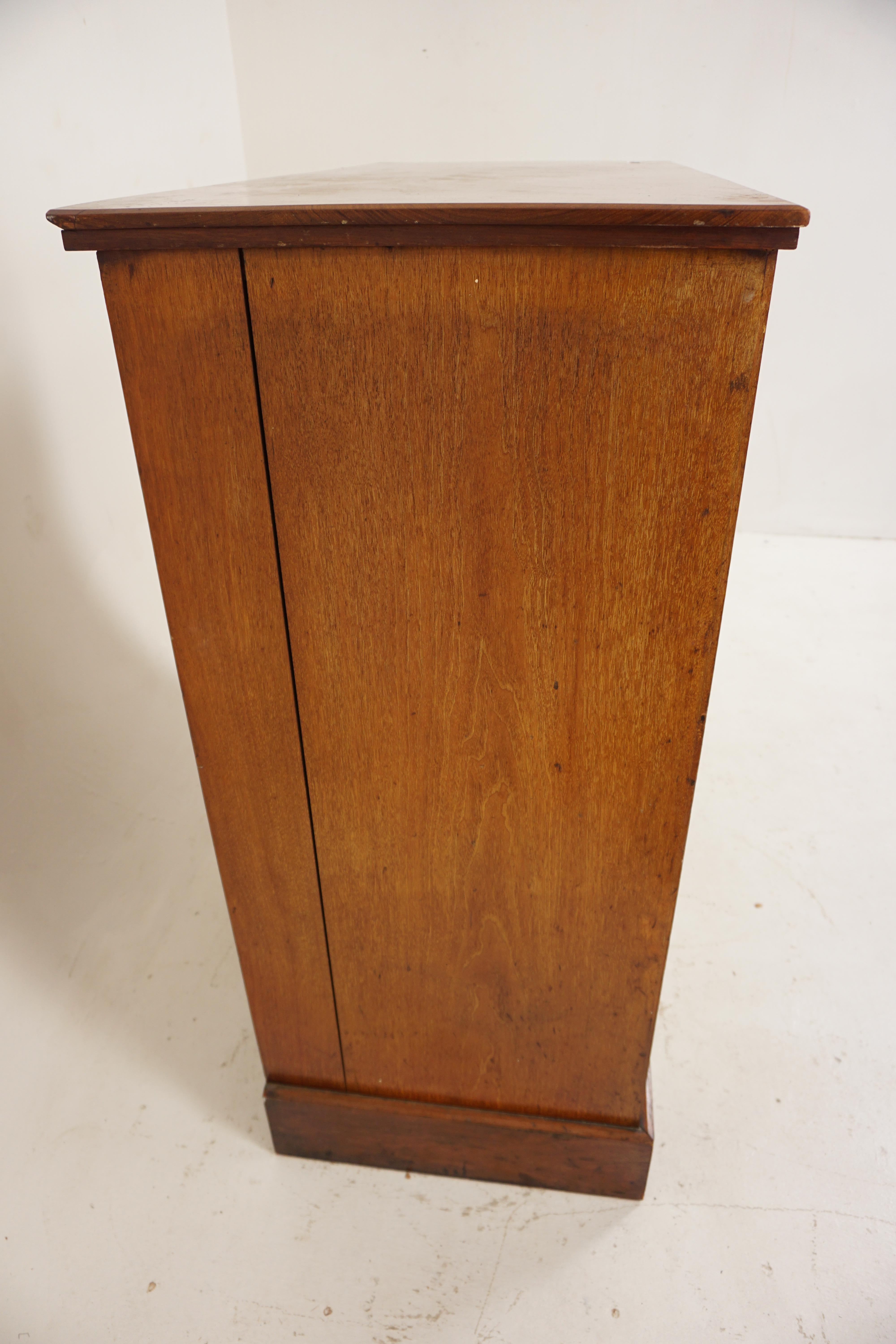 Victorian Walnut Chest of Drawers, Dresser, Scotland 1890, H683 For Sale 4