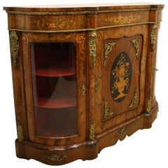 Victorian Walnut Credenza, circa 1870