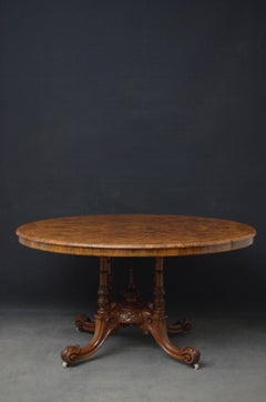 Victorian Walnut Dining or Centre Table