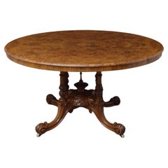 Victorian Walnut Dining or Centre Table