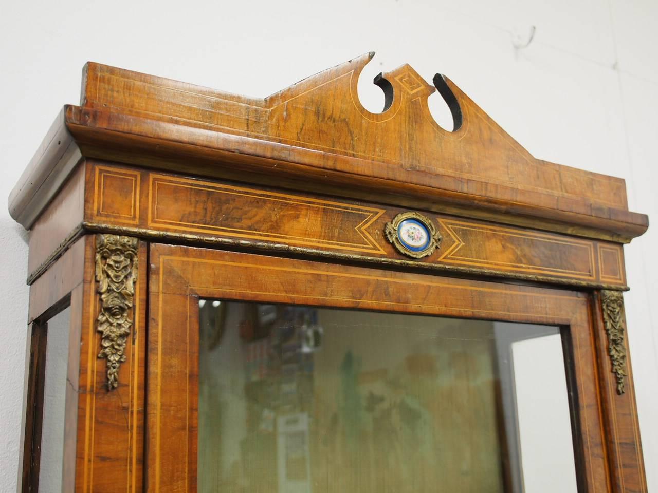 victorian display cabinets