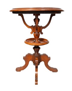 Victorian Walnut Games Table