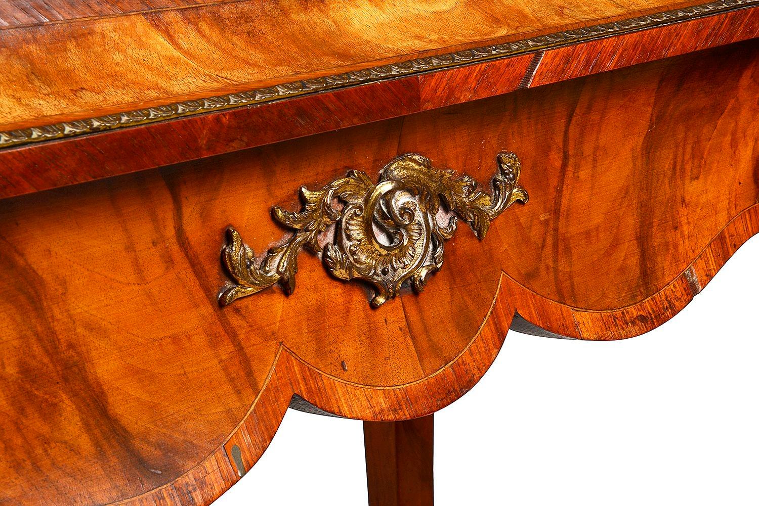 Veneer Victorian Walnut Jardiniere / side table For Sale