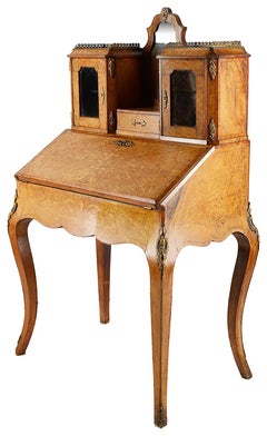 Victorian Walnut Ladies Desk, 1860