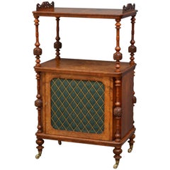 Victorian Walnut Music Stand, Etagère