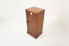 Victorian Walnut Nightstand Beside Cabinet, Lamp Table, Scotland 1880, H175