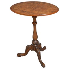 Antique Victorian Walnut Occasional Table