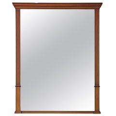 Victorian Walnut Overmantle or Wall Mirror, circa 1900