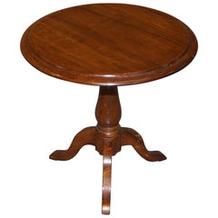 Victorian Walnut Salesman Sample Miniature Occasional Table Great Cake Stand