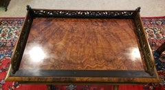 Victorian Walnut Sewing Table