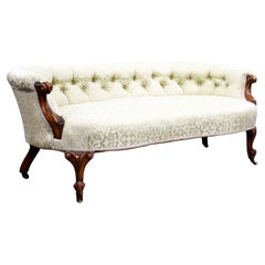 Victorian Walnut Sofa