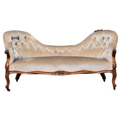 Victorian Walnut Sofa