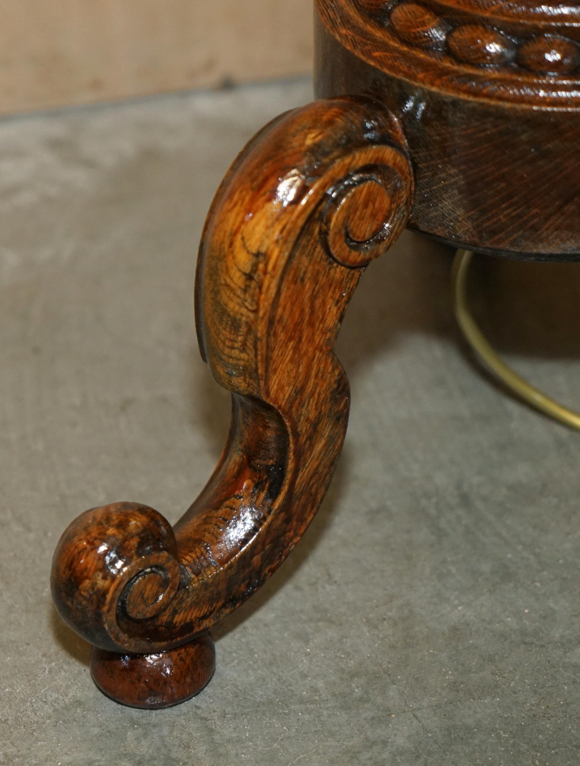 ViCtorian WALNUT, grand lampadaire à baldaire grand format, hautement ajustable État moyen - En vente à West Sussex, Pulborough