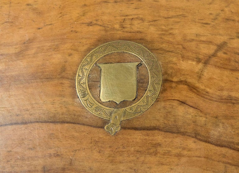 Victorian Walnut Writing Slope, circa 1860 For Sale at 1stDibs