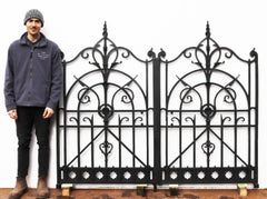 Victorian Walter MacFarlane Cast Iron Gates
