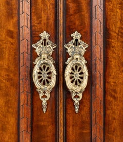 Victorian Wardrobe Antique Mahogany Closet 1860