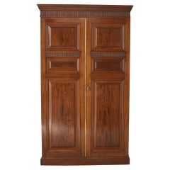 Victorian Wardrobe Mahogany Closet by Waring and Gillow 1880