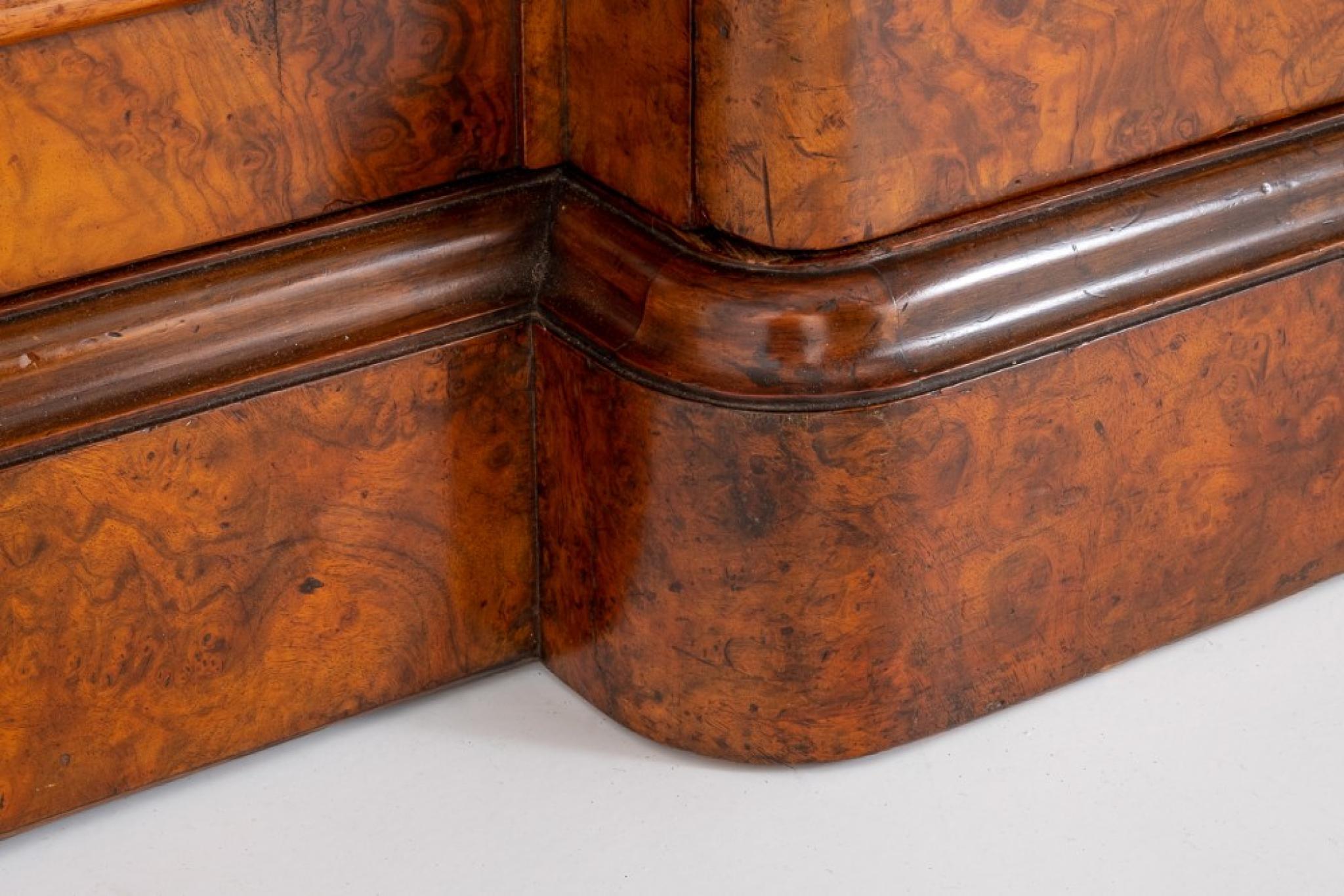 Victorian Wardrobe Walnut Gentlemans Closet Cabinet 1860 For Sale 3
