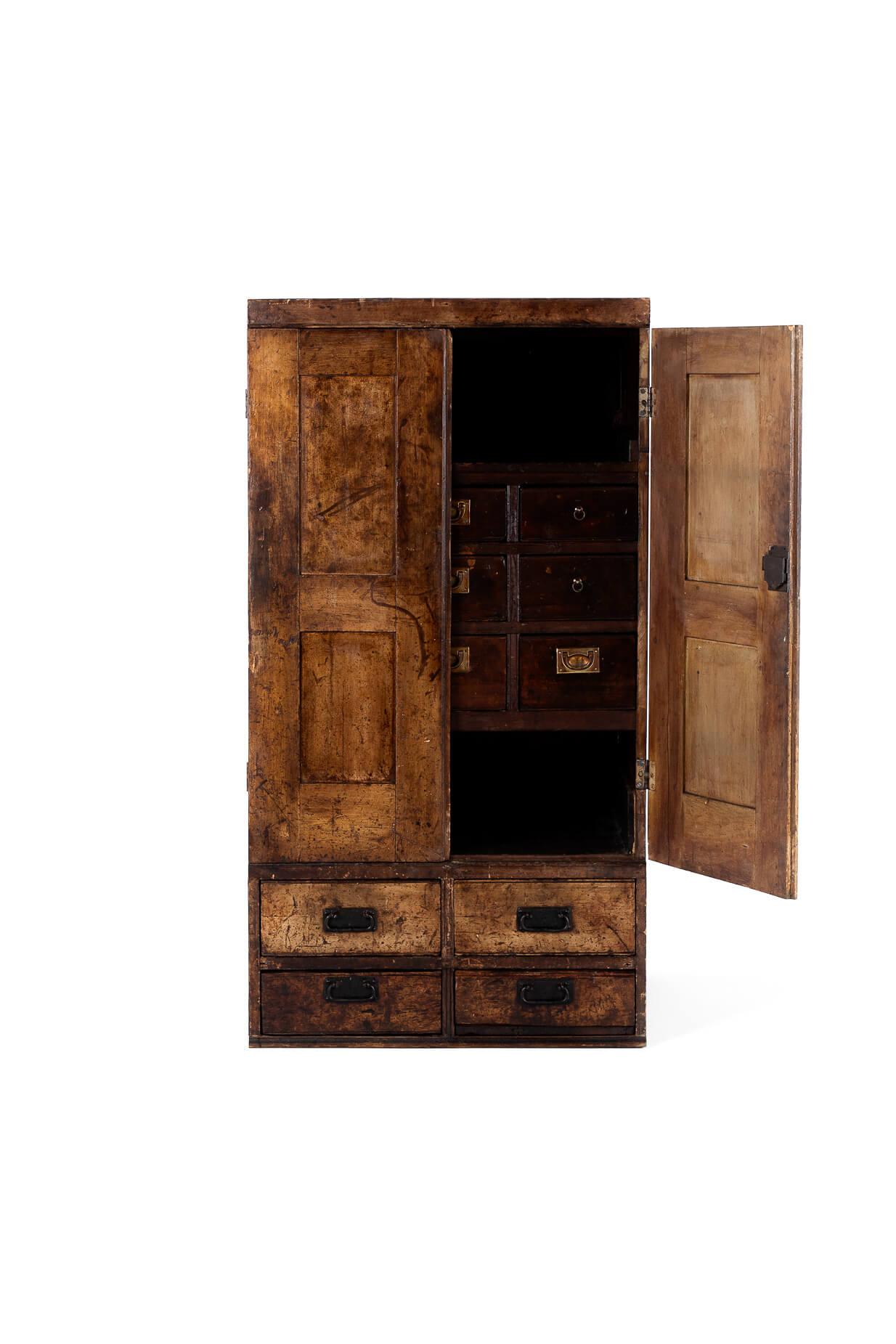 British Victorian Watchmakers Cupboard For Sale
