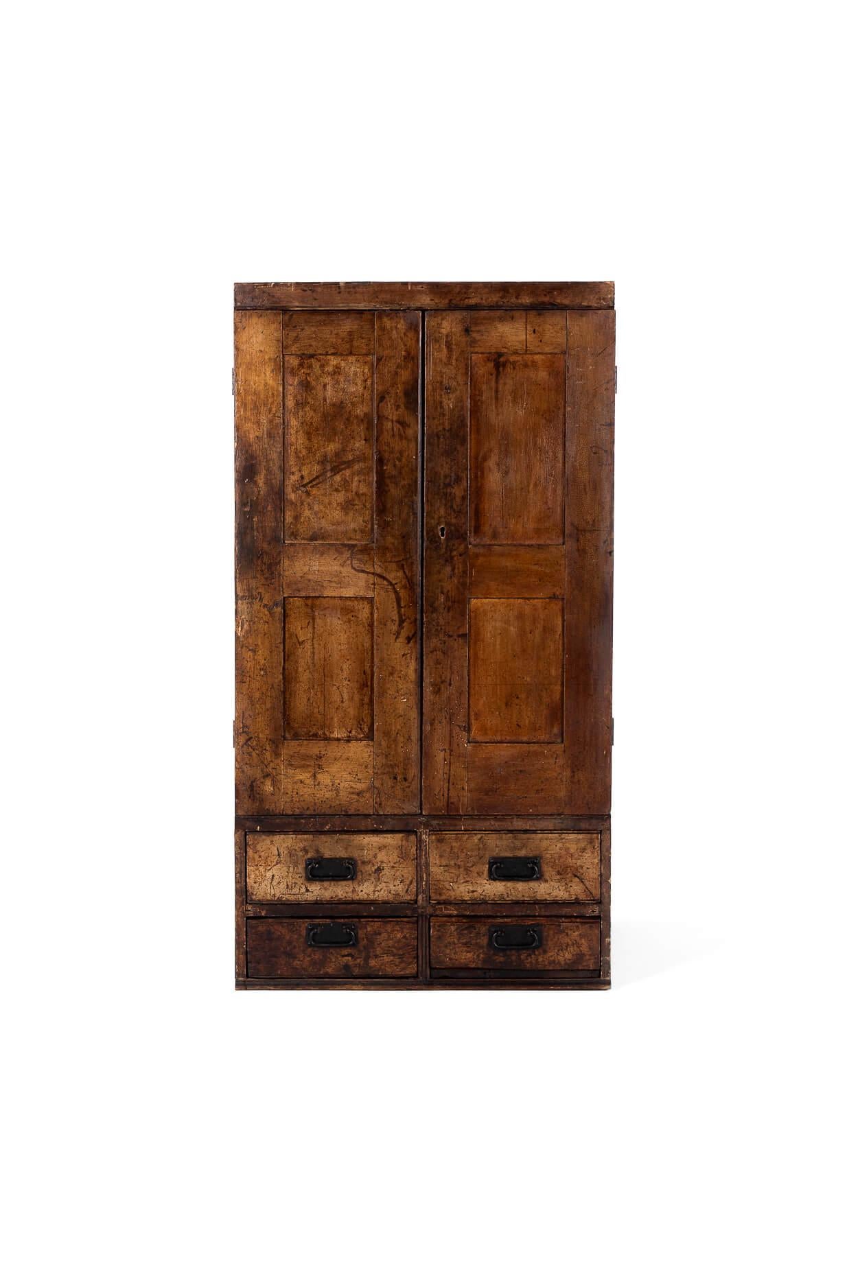 Hand-Crafted Victorian Watchmakers Cupboard For Sale
