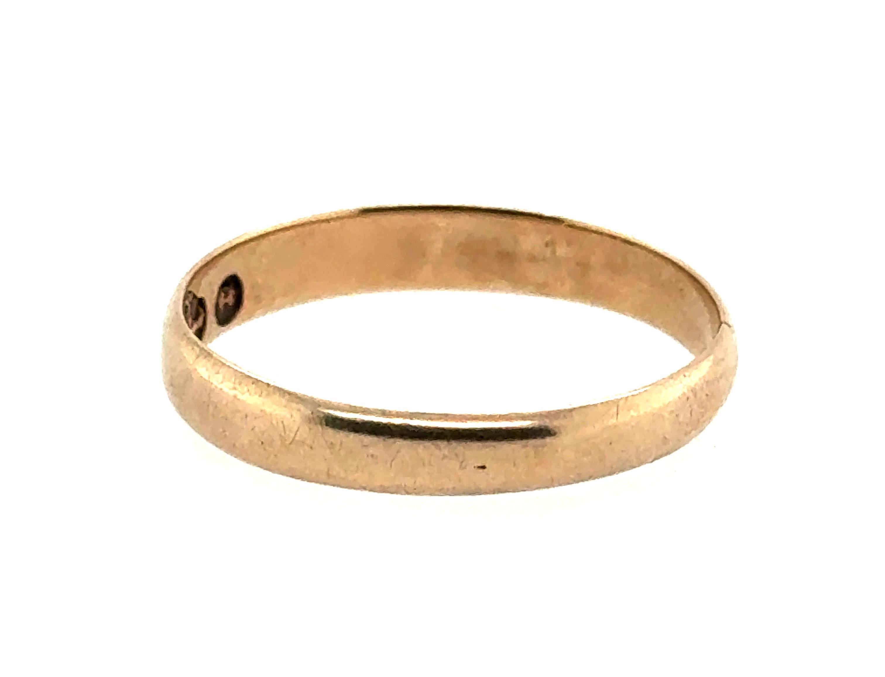 Genuine Original Antique from 1874 Victorian Wedding Band Ladies Vintage Antique Yellow Gold



Genuine Original Gold Wedding Ring Band Eternity Band

9K Yellow Gold

Trademarked Ring

Has Markings from the London Assay Office, Proving It's Age

The