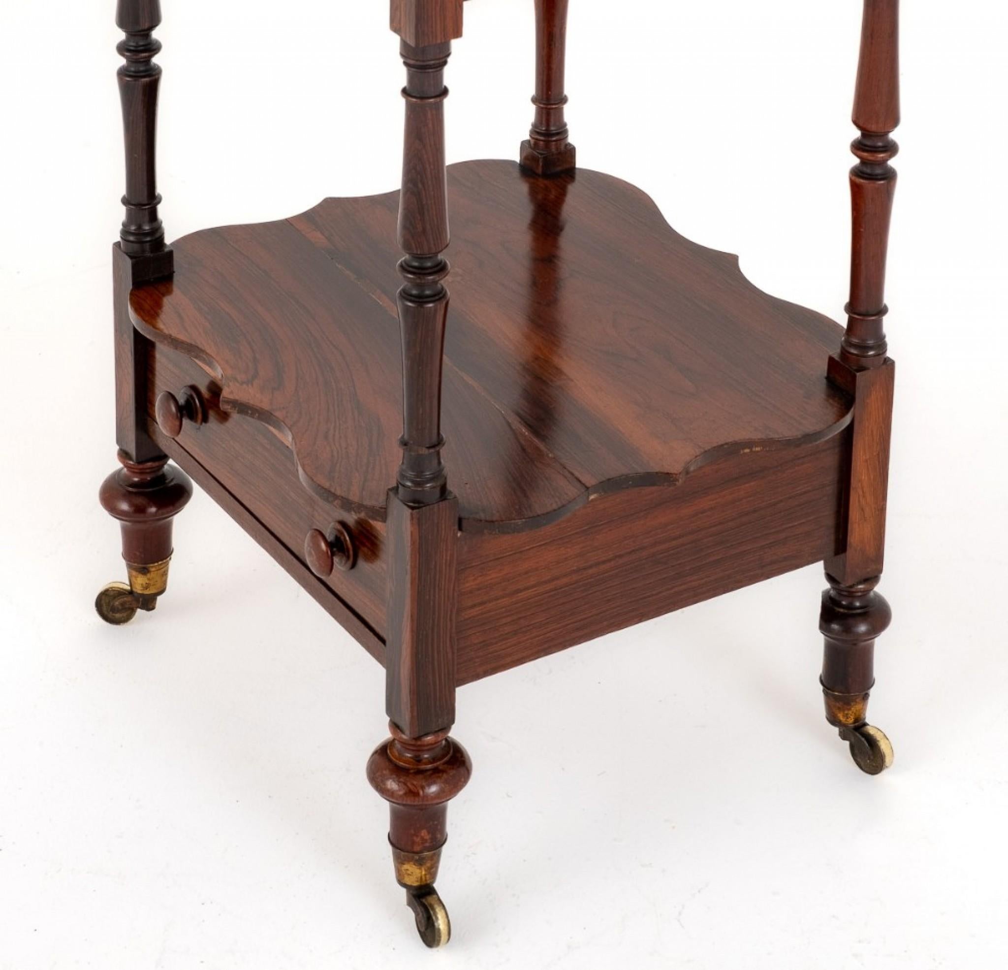 Victorian Whatnot Bookcase Shelf, 1850 1
