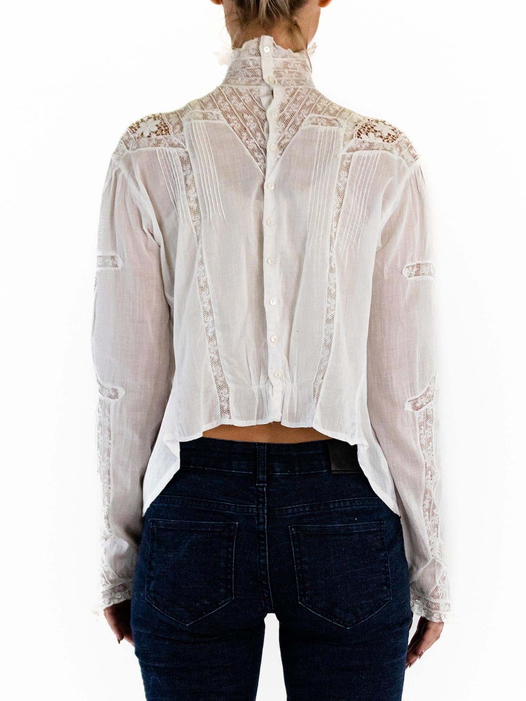 Voile blouse-jacket main image 1