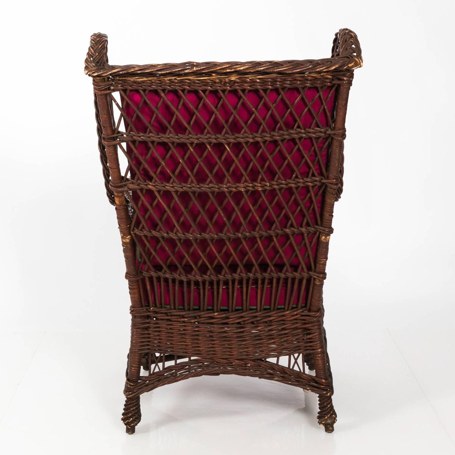 Victorian Wicker Chair 4