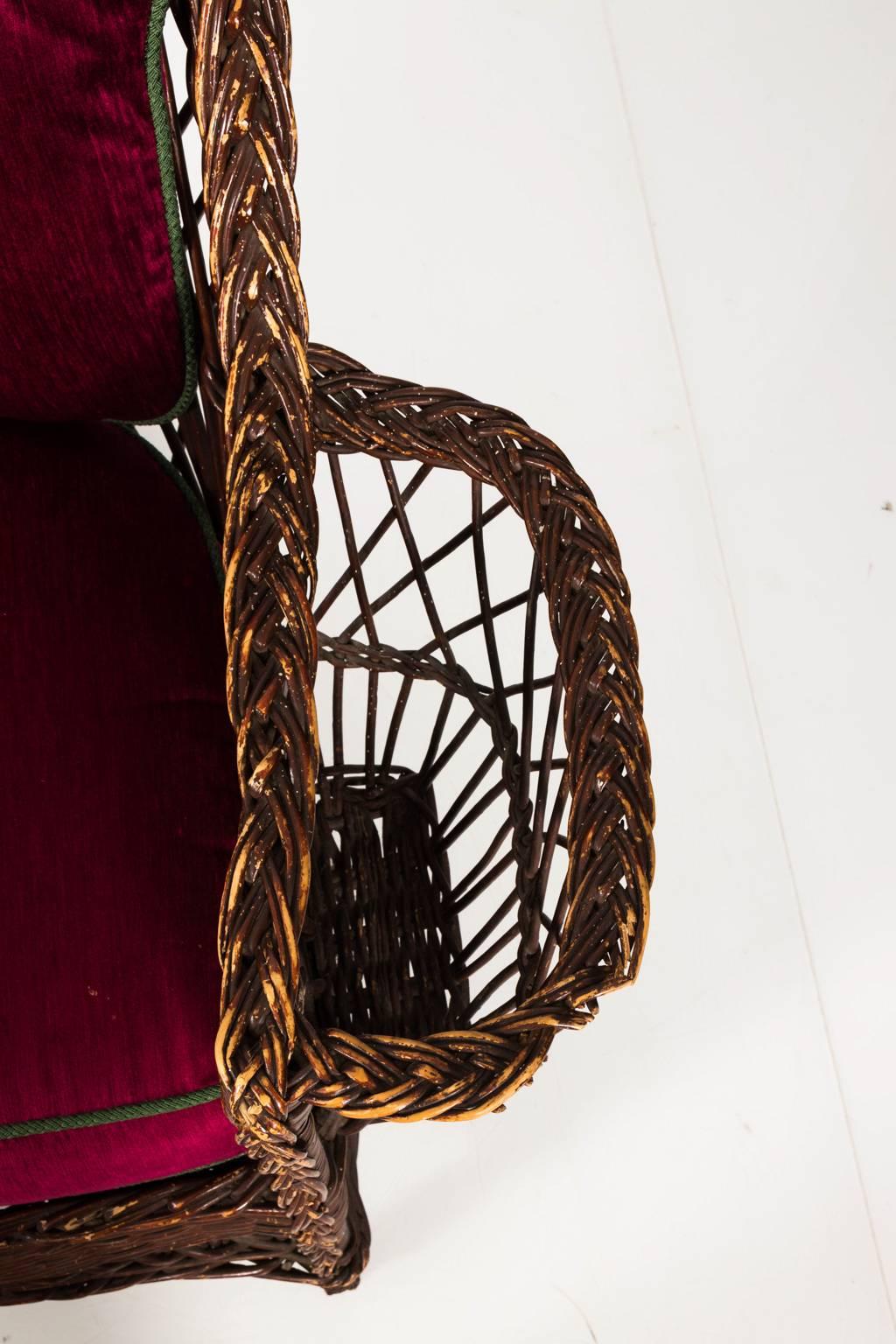 Victorian Wicker Chair 7