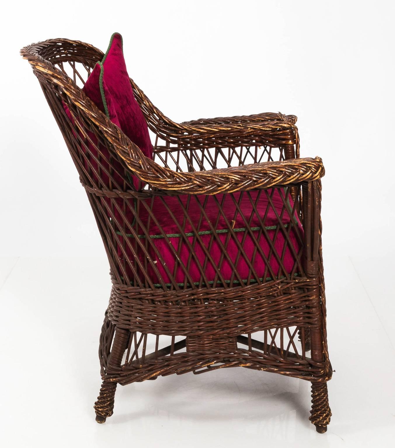 Victorian Wicker Chair 12
