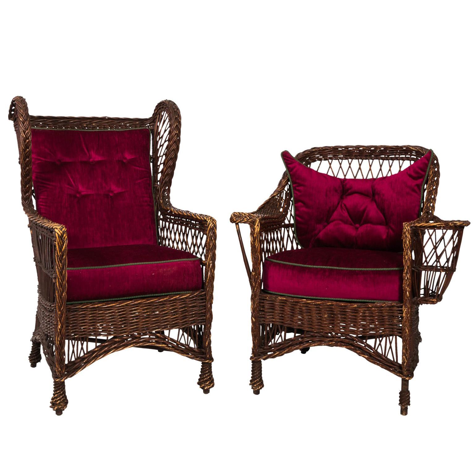 Victorian Wicker Chair