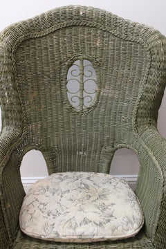 Victorian Wicker Rocking Chair