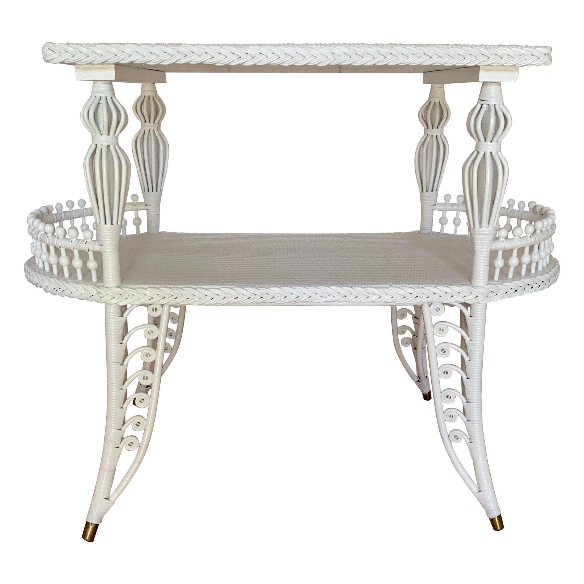 Victorian Wicker Table