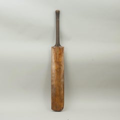 Victorian Willow Cricket Bat by Cobbett