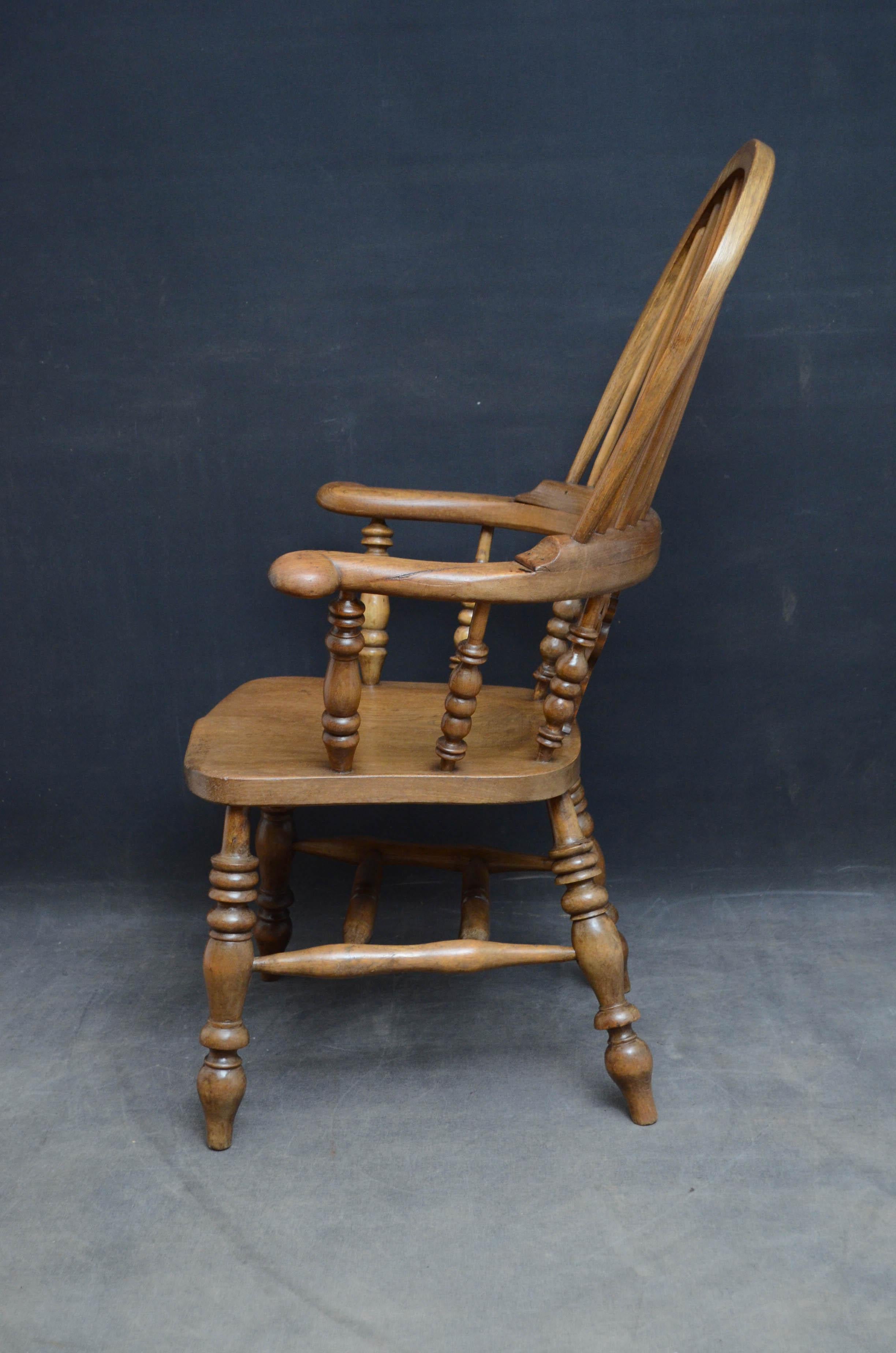 Ash Victorian Windsor Chair