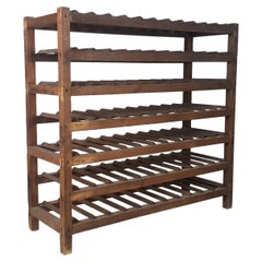 Antique Victorian Wine Bottle Rack