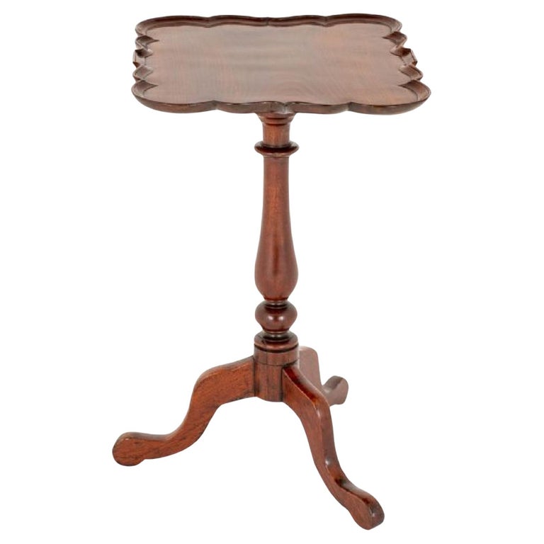 Victorian Wine Table Antique Mahogany Side, 1860 For Sale at 1stDibs