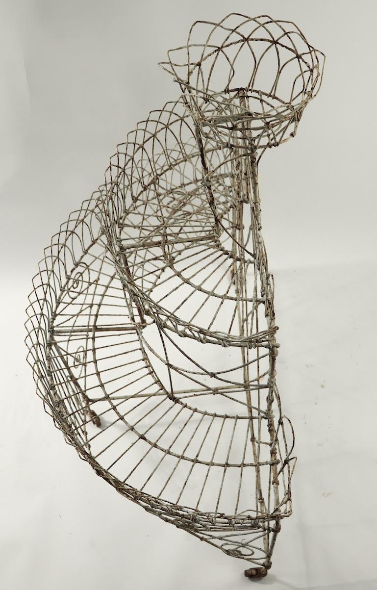 Victorian Wire Plant Stand 7