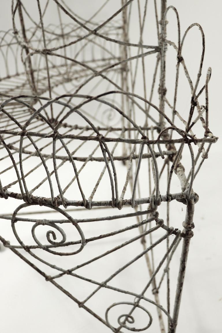 Victorian Wire Plant Stand 9