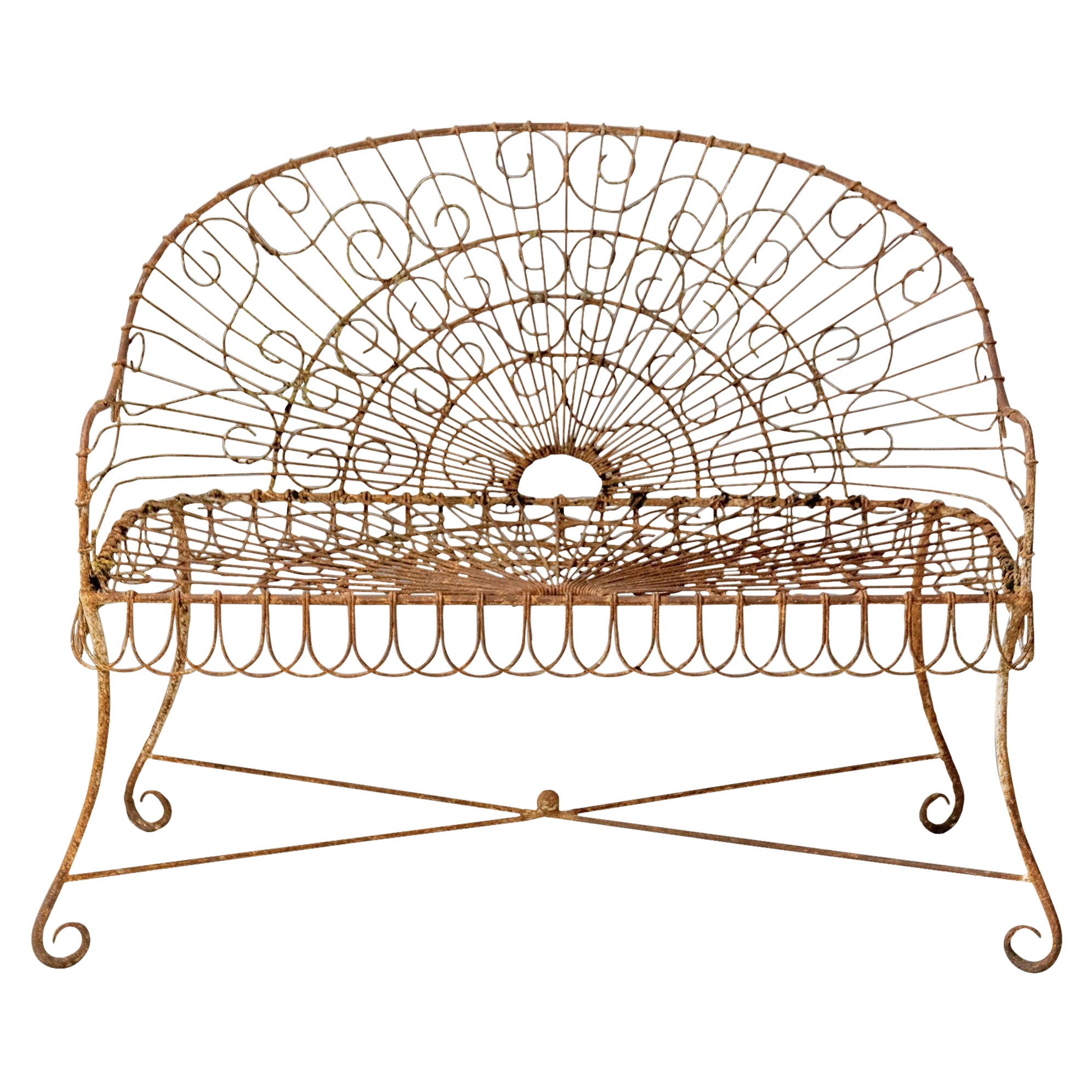 Victorian Wirework Loveseat
