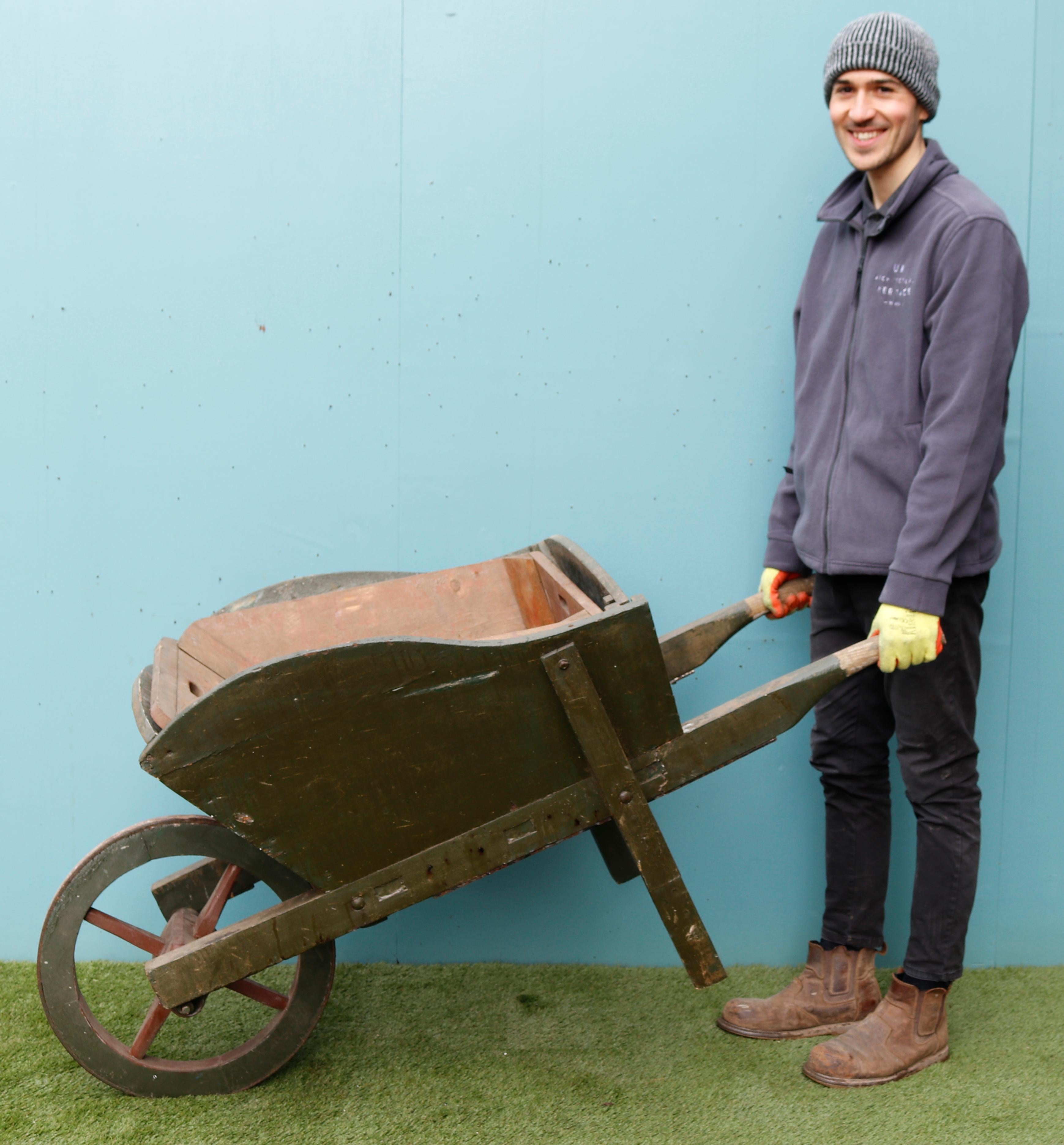 victorian wheelbarrow