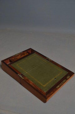 Victorian Writing Slope in Walnut