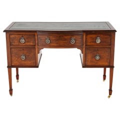 Victorian Writing Table Antique Mahogany Desk