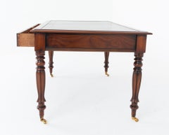 Victorian Writing Table Desk Period Antique Mahogany 1870