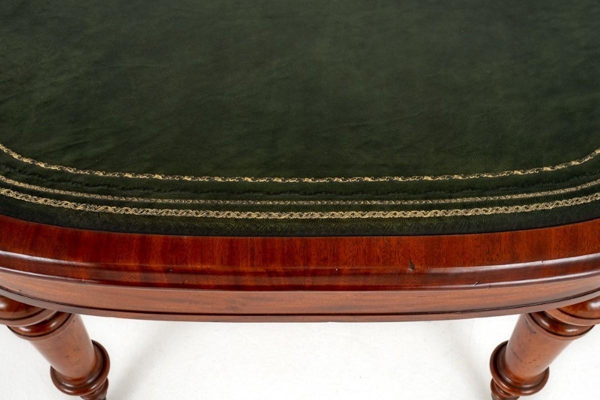 Victorian Writing Table Mahogany Desk 1870 3