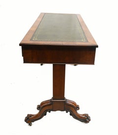 viktorianischer Schreibtisch aus Mahagoni, 1880