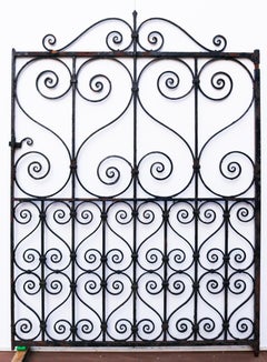 Victorian Wrought Iron Decorative Gate
