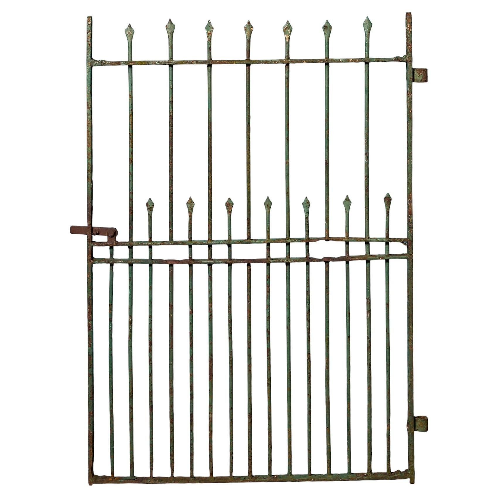 Victorian Wrought Iron English Pedestrian Gate