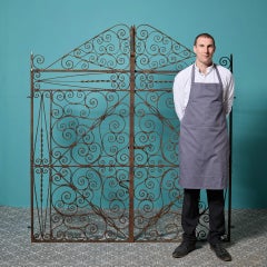 Victorian Wrought Iron English Pedestrian Gates