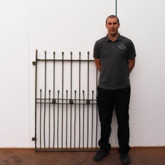 Victorian Wrought Iron English Pedestrian Gate
